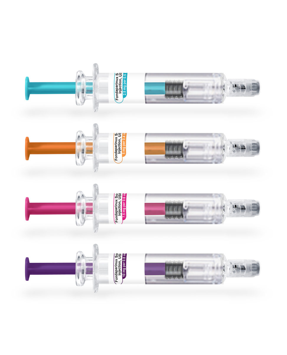 Fondaparinux prefilled syringes